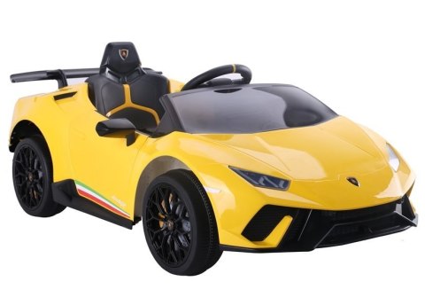 Auto na akumulator Lamborghini Huracan Żółte Auto na akumulator Lamborghini Huracan Żółte