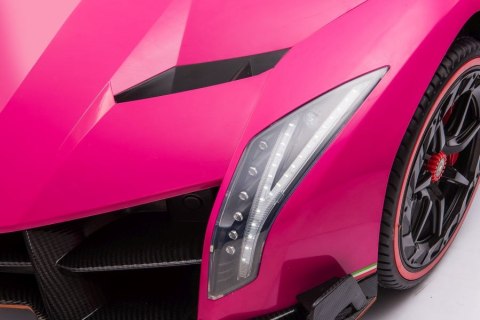 Auto na akumulator Lamborghini Veneno Różowy Auto na akumulator Lamborghini Veneno Różowy