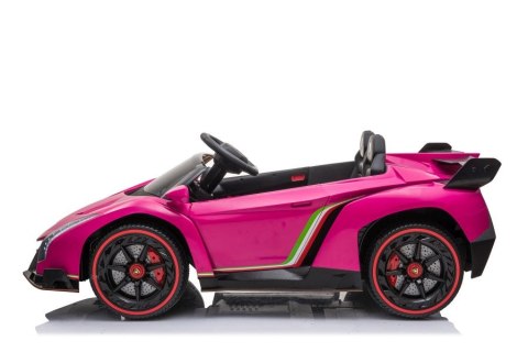 Auto na akumulator Lamborghini Veneno Różowy Auto na akumulator Lamborghini Veneno Różowy