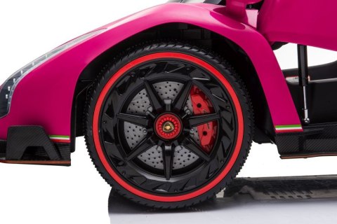 Auto na akumulator Lamborghini Veneno Różowy Auto na akumulator Lamborghini Veneno Różowy