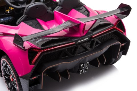 Auto na akumulator Lamborghini Veneno Różowy Auto na akumulator Lamborghini Veneno Różowy