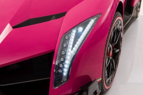 Auto na akumulator Lamborghini Veneno Różowy Auto na akumulator Lamborghini Veneno Różowy