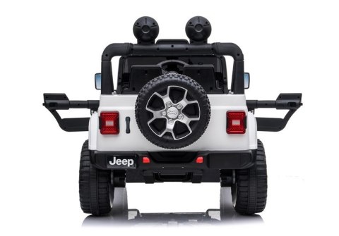 Auto na Akumulator Jeep Rubicon 4x4 Biały Auto na Akumulator Jeep Rubicon 4x4 Biały