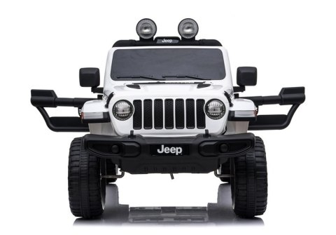 Auto na Akumulator Jeep Rubicon 4x4 Biały Auto na Akumulator Jeep Rubicon 4x4 Biały