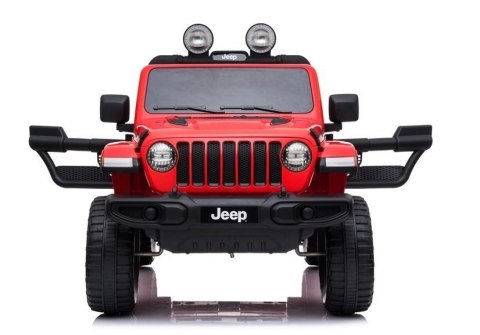 Auto na Akumulator Jeep Wrangler Rubicon Czerwony Auto na Akumulator Jeep Wrangler Rubicon Czerwony
