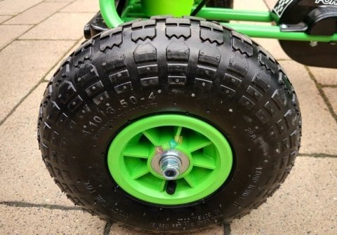 Gokart Zielony A-15 Pompowane Koła Gokart Zielony A-15 Pompowane Koła