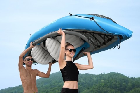 Kajak Dmuchany Dwuosobowy 331 x 88 cm Bestway 65131 Kajak Dmuchany Dwuosobowy 331 x 88 cm Bestway 65131