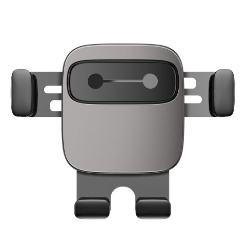 Grawitacyjny uchwyt samochodowy na telefon na kratkę nawiew Cube czarny Grawitacyjny uchwyt samochodowy na telefon na kratkę nawiew Cube czarny