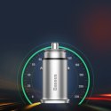 Inteligentna ładowarka samochodowa Square 2x USB QC3.0 Quick Charge 3.0 SCP AFC 30W czarny