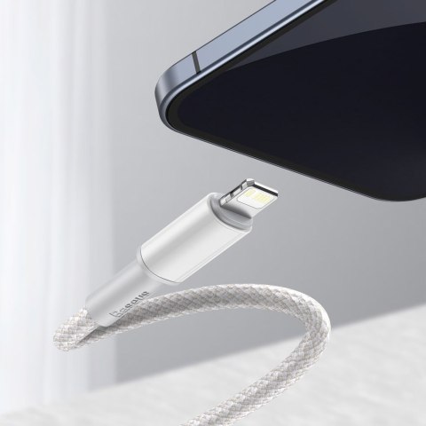 Kabel do szybkiego ładowania Iphone USB-C - Lightning Power Delivery 20W 1m biały Kabel do szybkiego ładowania Iphone USB-C - Lightning Power Delivery 20W 1m biały