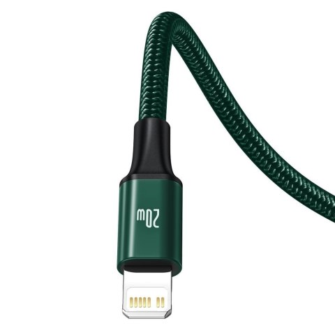 Rapid 3w1 kabel USB-C - USB-C / Lightning / micro USB 20 W 1.5 m zielony Rapid 3w1 kabel USB-C - USB-C / Lightning / micro USB 20 W 1.5 m zielony