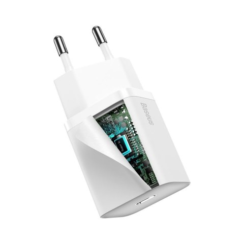 Szybka ładowarka do Iphone Super Si 1C 20W Power Delivery + kabel USB-C - Lightning 1m biały Szybka ładowarka do Iphone Super Si 1C 20W Power Delivery + kabel USB-C - Lightning 1m biały