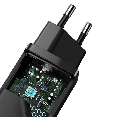 Szybka ładowarka sieciowa GaN2 Pro USB USB-C QC PD 65W czarny Szybka ładowarka sieciowa GaN2 Pro USB USB-C QC PD 65W czarny