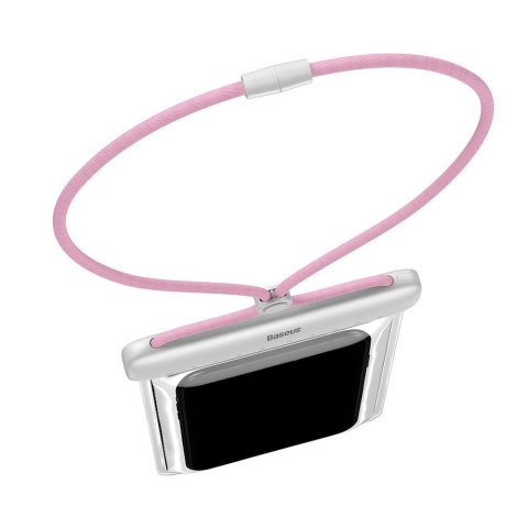 Uniwersalny wodoodporny pokrowiec etui na telefon max 7.2'' na basen nad wodę różowy Uniwersalny wodoodporny pokrowiec etui na telefon max 7.2'' na basen nad wodę różowy