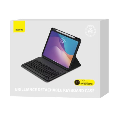 Etui z klawiaturą na iPad Pro 12.9'' 2018-2021 Brilliance czarny Etui z klawiaturą na iPad Pro 12.9'' 2018-2021 Brilliance czarny