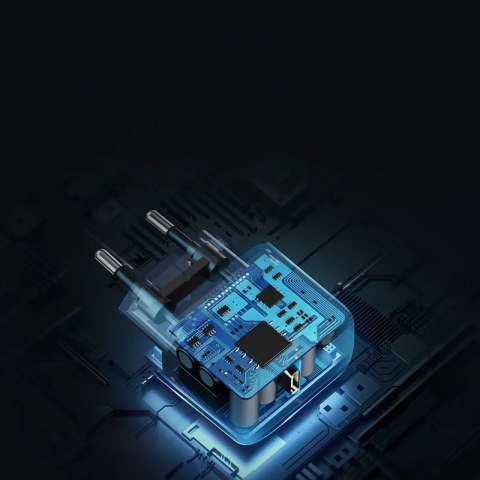 Ładowarka sieciowa do telefonu USB-C 25W PD + kabel USB-C 2m czarny Ładowarka sieciowa do telefonu USB-C 25W PD + kabel USB-C 2m czarny