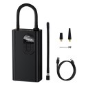 Mini kompresor samochodowy pompka do kół z akumulatorem 2500mAh 54W czarny