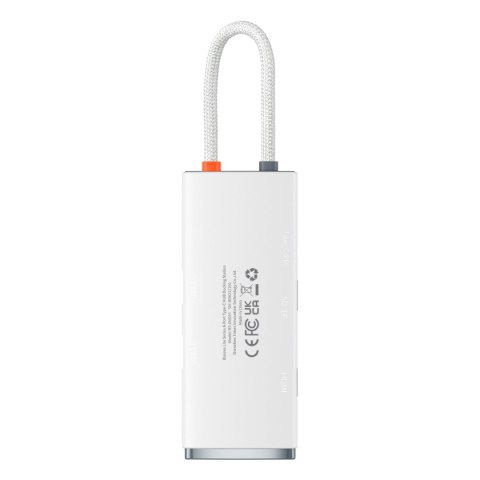 Wielofunkcyjny HUB Lite Series USB-C 2x USB PD HDMI SD/TF biały Wielofunkcyjny HUB Lite Series USB-C 2x USB PD HDMI SD/TF biały