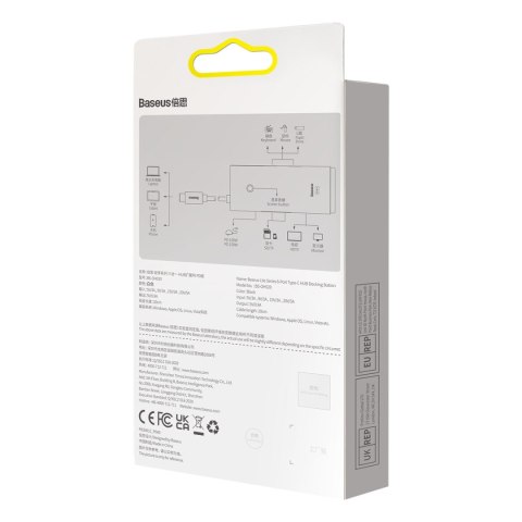 Wielofunkcyjny HUB Lite Series USB-C 2x USB PD HDMI SD/TF biały Wielofunkcyjny HUB Lite Series USB-C 2x USB PD HDMI SD/TF biały