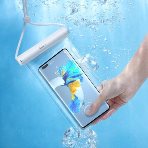 Wodoodporne etui pokrowiec na telefon Slide-cover biały Wodoodporne etui pokrowiec na telefon Slide-cover biały