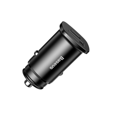 Inteligentna ładowarka samochodowa z 2 portami USB i USB-C QC PD czarny Inteligentna ładowarka samochodowa z 2 portami USB i USB-C QC PD czarny