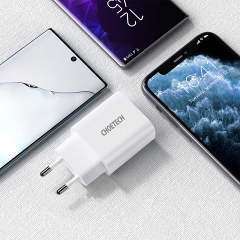 Ładowarka sieciowa USB Typ C PD 20W biały Ładowarka sieciowa USB Typ C PD 20W biały