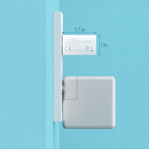 Ładowarka sieciowa USB Typ C PD 20W biały Ładowarka sieciowa USB Typ C PD 20W biały