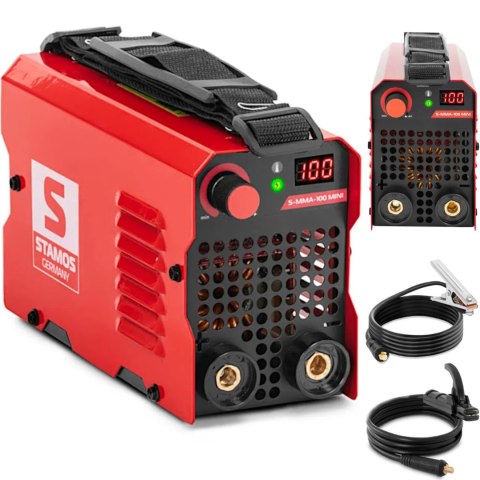Spawarka inwertorowa IGBT MMA cykl 100% HotStart AntiStick 230V 100A Spawarka inwertorowa IGBT MMA cykl 100% HotStart AntiStick 230V 100A