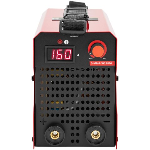 Spawarka inwertorowa IGBT MMA cykl 100% HotStart AntiStick 230V 160A Spawarka inwertorowa IGBT MMA cykl 100% HotStart AntiStick 230V 160A