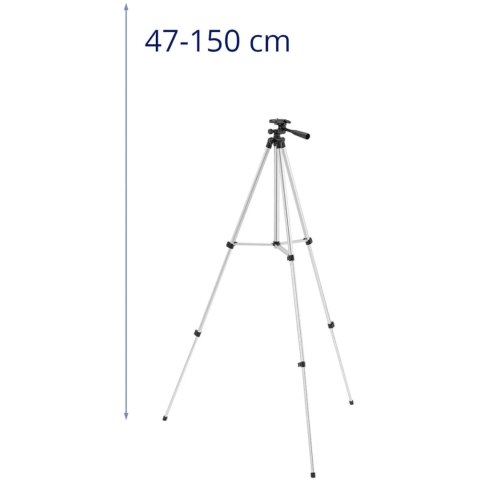Statyw tripod do lasera krzyżowego aparatu 47-150 cm gwint 1/4'' Statyw tripod do lasera krzyżowego aparatu 47-150 cm gwint 1/4''