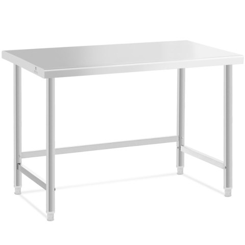 Stół blat roboczy stalowy nierdzewny 120x60cm Stół blat roboczy stalowy nierdzewny 120x60cm