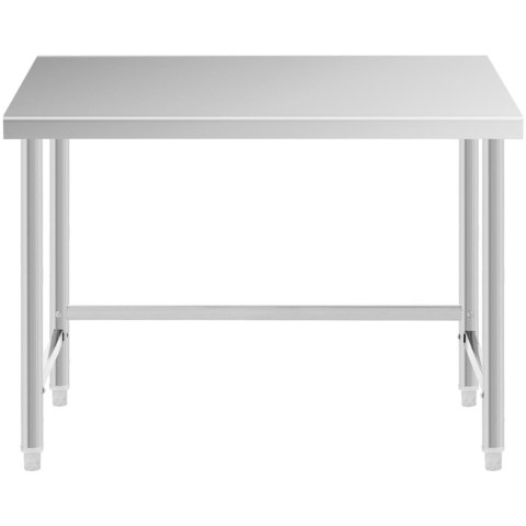 Stół blat roboczy stalowy nierdzewny 120x60cm Stół blat roboczy stalowy nierdzewny 120x60cm