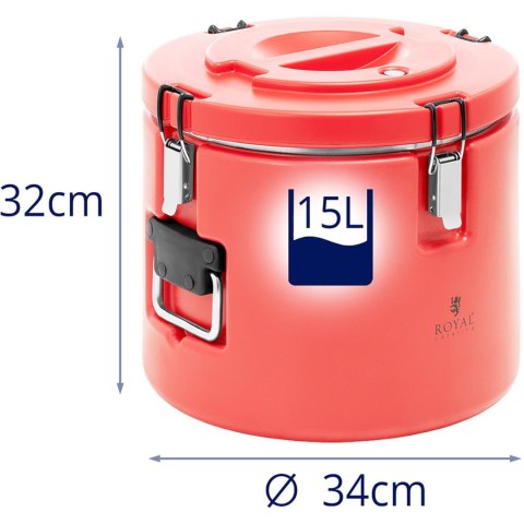 Termos gastronomiczny cateringowy do transportu napojów 15 l Termos gastronomiczny cateringowy do transportu napojów 15 l