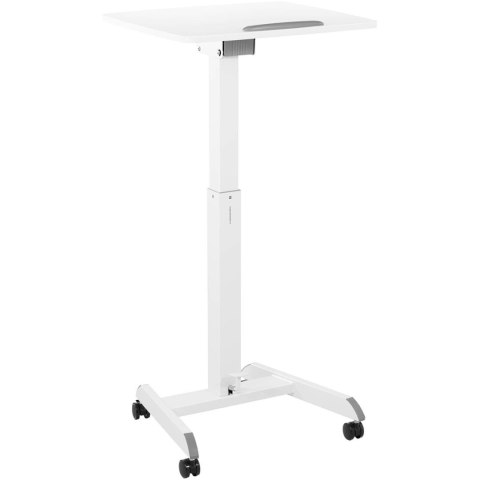 Stolik stojak pod laptopa odchylany regulowany na kółkach 60 x 52 cm 825 - 1185 mm Stolik stojak pod laptopa odchylany regulowany na kółkach 60 x 52 cm 825 - 1185 mm