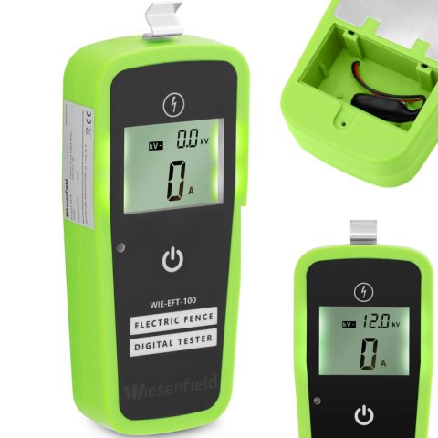 Tester napięcia ogrodzenia elektrycznego pastucha LCD 0-12000 V Tester napięcia ogrodzenia elektrycznego pastucha LCD 0-12000 V