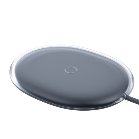 Bezprzewodowa ładowarka Jelly Qi 15W do telefonu słuchawek + kabel USB - USB-C czarny Bezprzewodowa ładowarka Jelly Qi 15W do telefonu słuchawek + kabel USB - USB-C czarny