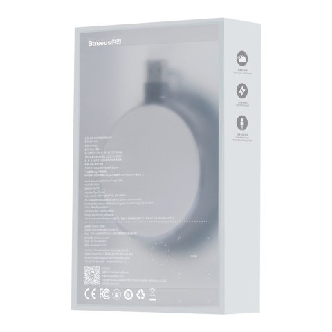 Bezprzewodowa ładowarka Jelly Qi 15W do telefonu słuchawek + kabel USB - USB-C czarny Bezprzewodowa ładowarka Jelly Qi 15W do telefonu słuchawek + kabel USB - USB-C czarny