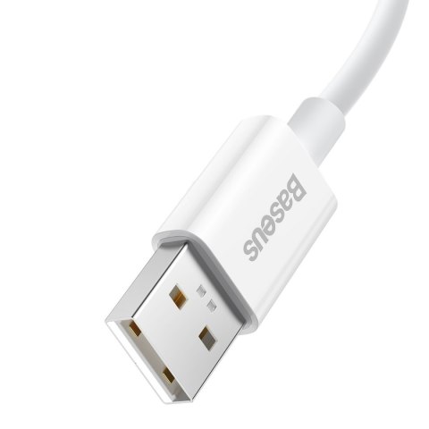 Kabel przewód Superior Series SUPERVOOC USB-A do USB-C 65W 1m biały Kabel przewód Superior Series SUPERVOOC USB-A do USB-C 65W 1m biały