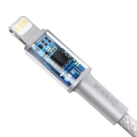 Kabel przewód do iPhone USB-C - Lightning szybkie ładowanie 20W 2m - biały Kabel przewód do iPhone USB-C - Lightning szybkie ładowanie 20W 2m - biały