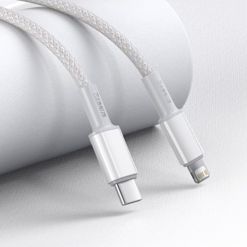 Kabel przewód do iPhone USB-C - Lightning szybkie ładowanie 20W 2m - biały Kabel przewód do iPhone USB-C - Lightning szybkie ładowanie 20W 2m - biały