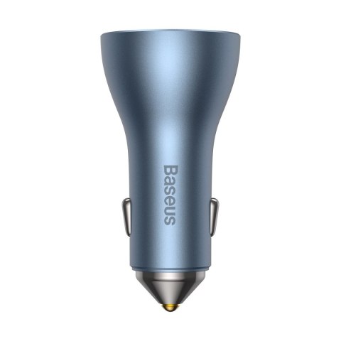 Ładowarka samochodowa PRO USB-A + 2x USB-C 65W QC4.0 - niebieski Ładowarka samochodowa PRO USB-A + 2x USB-C 65W QC4.0 - niebieski