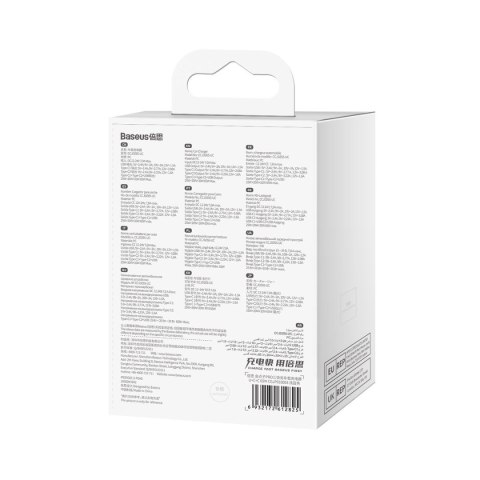 Ładowarka samochodowa PRO USB-A + 2x USB-C 65W QC4.0 - niebieski Ładowarka samochodowa PRO USB-A + 2x USB-C 65W QC4.0 - niebieski