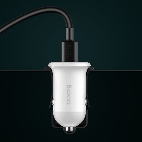 Ładowarka samochodowa do gniazda zapalniczki Grain Pro 2x USB 4.8A biały Ładowarka samochodowa do gniazda zapalniczki Grain Pro 2x USB 4.8A biały