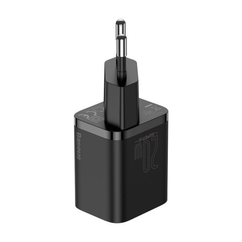 Szybka ładowarka do Iphone Super Si 1C 20W Power Delivery + kabel USB-C - Lightning 1m czarny Szybka ładowarka do Iphone Super Si 1C 20W Power Delivery + kabel USB-C - Lightning 1m czarny