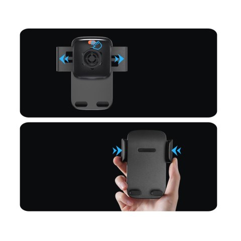 Uchwyt telefonu na kokpit kratkę Easy Control Pro szary Uchwyt telefonu na kokpit kratkę Easy Control Pro szary