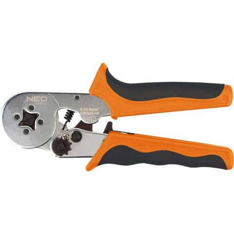 ZACISKARKA KOŃCÓWEK TULEJKOWYCH, ŚREDNICA TULEJEK 0.25-6 MM ZACISKARKA KOŃCÓWEK TULEJKOWYCH, ŚREDNICA TULEJEK 0.25-6 MM