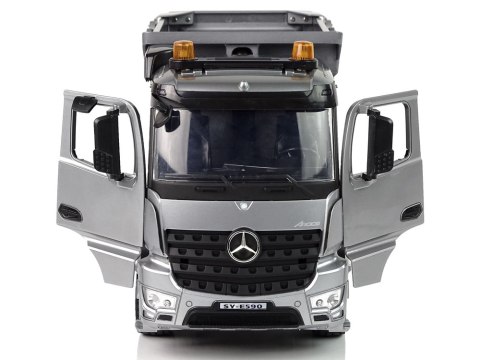 Wywrotka Metalowa Mercedes Arocs Ciężarówka R/C Aplikacja E590-003 Wywrotka Metalowa Mercedes Arocs Ciężarówka R/C Aplikacja E590-003