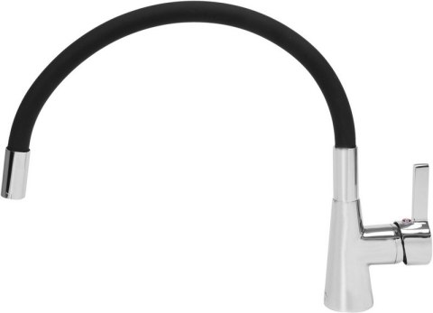 BATERIA ZLEWOZMYWAKOWA, ELASTYCZNA WYLEWKA FLEXIBLE, CZARNA BATERIA ZLEWOZMYWAKOWA, ELASTYCZNA WYLEWKA FLEXIBLE, CZARNA