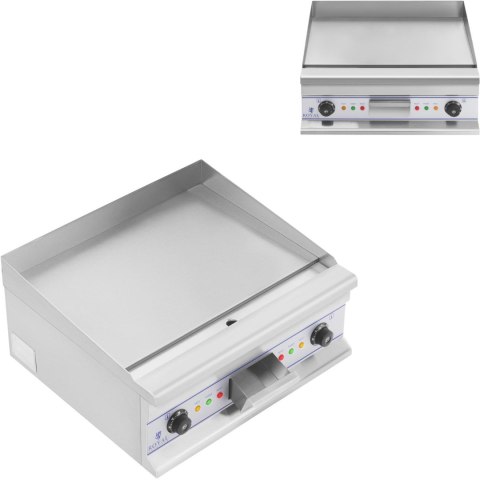 Gładka płyta grillowa grill elektryczny do smażenia 60cm 400V Royal Catering RCG 60S Gładka płyta grillowa grill elektryczny do smażenia 60cm 400V Royal Catering RCG 60S