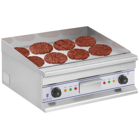 Gładka płyta grillowa grill elektryczny do smażenia 60cm 400V Royal Catering RCG 60S Gładka płyta grillowa grill elektryczny do smażenia 60cm 400V Royal Catering RCG 60S